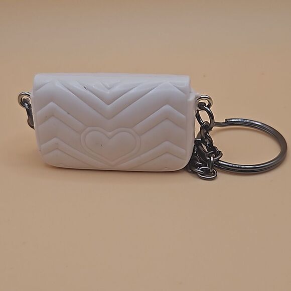 MARMONT 22 WHITE CALF KEY CHAIN - Picture 2 of 2